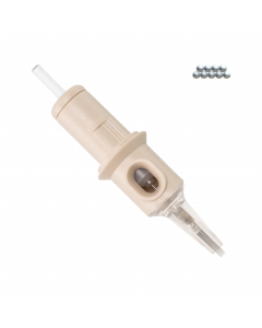 Boîte de 20 cartouches Biotek Universal PMU 0.35 mm Medium Taper - Soft Magnum - Taille d'aiguille 9