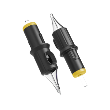 Boîte de 20 Cartouches Ghost Black - Round Shader Long Taper