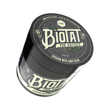 BIOTAT Baume de Tatouage Anesthésiant SCREAM avec Envy Édition Limitée 500 ml