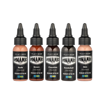 Encre Dynamic Platinum - Flesh Set 5x 30 ml