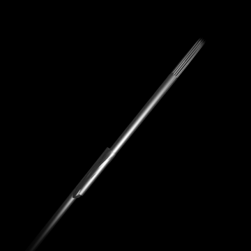 Pack de 5 Aiguilles pour Tatouage en Acier Inoxydable Stériles Killer Ink Bug Pin (0,25mm) Rondes pour Ombrage