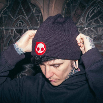 Killer Ink par Hobo Jack - Bonnet Brodé - Noir