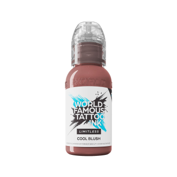 World Famous Limitless Tattoo Ink - Pink Ribbon - Cool Blush - 30 ml World Famous Limitless Tattoo Ink - Pink Ribbon - Cool Blush - 30 ml