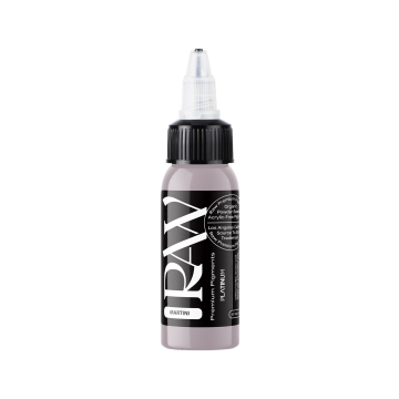 Encre de tatouage Raw Pigments Platinum - Martini - 30 ml