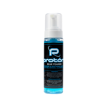 Proton - Mousse nettoyante bleue Proton concentrée avec panthénol, allantoïne et aloe vera 220ml (209,78g)