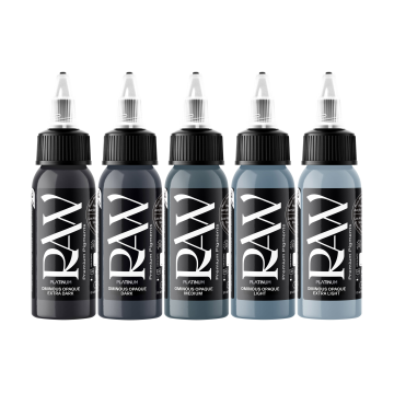 Raw Ink - Set Ominous Opaques - 5x 30ml