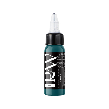 Encre de tatouage Raw Pigments Platinum - Teal - 30 ml