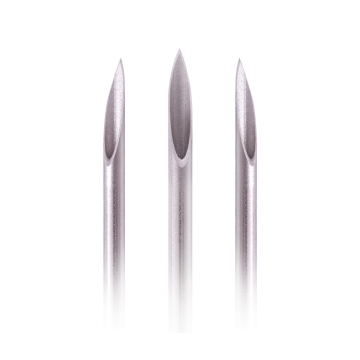 Boite de 100 Aiguilles pour Piercing DROITES Killer Ink Precision (10G-20G)