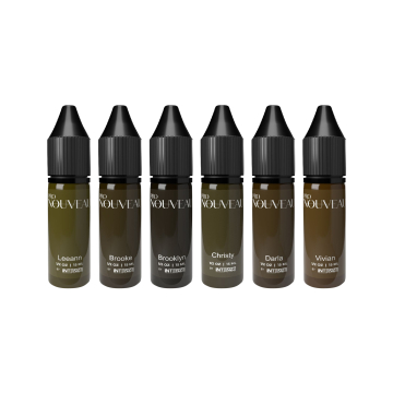 Pro Nouveau Pigments - Set Collection Sourcils 6x 15ml
