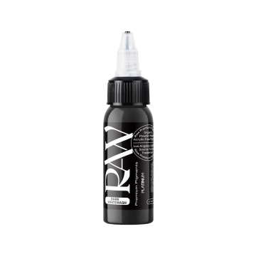 Encre de Tatouage Raw Pigments Platinum - Dark Whitewash - 30 ml