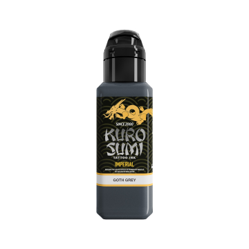 Encre de Tatouage Kuro Sumi Imperial - Goth Grey