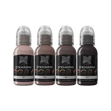 Encre World Famous Limitless - Sasha O'Kharin Set RGBY Blue - 4x 30 ml