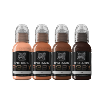 Encre World Famous Limitless - Sasha O'Kharin Set RGBY Red - 4x 30 ml