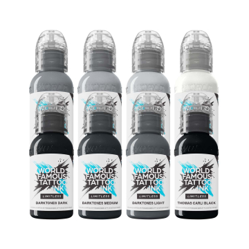 Encre World Famous Limitless - Set Thomas Carli Jarlier Volcanic Tones - 8x 30 ml