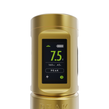 Batterie pour la Machine Sans Fil Peak Solice Pro V2 - Or Mat