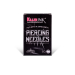 Boite de 50 Aiguilles pour Piercing DROITES Killer Ink Precision (4G-8G)