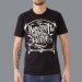 Luxury Hustle Wear - T-Shirt El Whyner 'Cant Knock The Hustle' en Noir