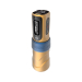FK Irons Flux Max avec 2x PowerBolt II - Frappe de 4,0 mm - Logan (Jaune / Bleu Mat)