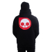 Killer Ink par Hobo Jack - Sid the Skull Hoodie Relax - Noir