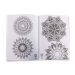Sacred Reference & Mandalas Patterns Sketchbook - Livre de Croquis par Boris Cugat