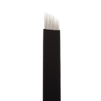 Boîte de 25 Jenn Boyd Ink - Brow Slayer Microblades / Aiguilles de Microblading - 15.16 Ultra Fine Curved Slant