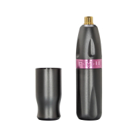 Pen Bishop PMU - Gris avec bande rose - Frappe de 2,5 mm