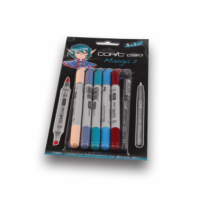 Marqueurs Copic CIAO - Manga 2 (Paquet de 5+1)