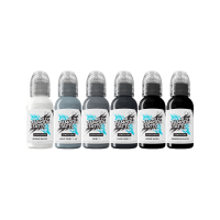 Encre World Famous Limitless - Set Thomas Carli Jarlier Noire Ink v2 - 6x 30 ml