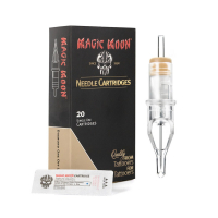 Boite de 20 cartouches Magic Moon 0,35mm Diamond One Off Liner - Long Taper