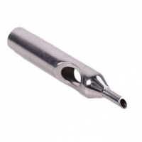 Buse pour Tatouage en Acier Inoxydable 316 - Ronde Cut Back (Taille au Choix)