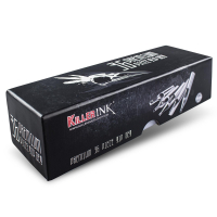Killer Ink - Set Premium 36 Buses en Acier Inoxydable 316 - Rondes + Rondes CutBack + Diamants + Plates Ouvertes + Plates Fermées