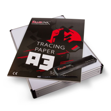 Set d'Artiste - Tablette Lumineuse + Papier Calque + Crayons à Papier