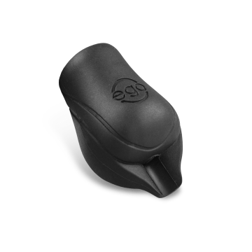 Paquet de 2 Surmanchons Biogrips EGO en Silicone Pour Manchons 19MM (Sans Bord Arrière) - Noir