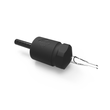 Boite de 15 Ensembles Jetables Black N' Gold Legacy Tube/Manchon 30MM en Fibre de Carbone - Rond Cutback