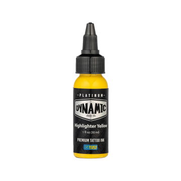 Encre Dynamic Platinum - Highlighter Yellow 30 ml