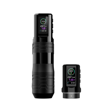 EZ P3 Pro Turbo Wireless Tattoo Pen with Additional Battery - Noir