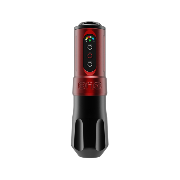 FK Irons One - Machine à tatouer avec Frappe de 4,0 mm - Yomico Rouge/Noir