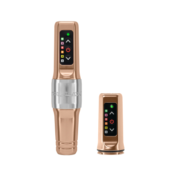 Machine Microbeau Flux Mini avec Powerbolt Mini supplémentaire - Champagne Gold