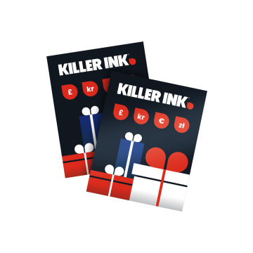 Chèque Cadeau Killer Ink de 25 €