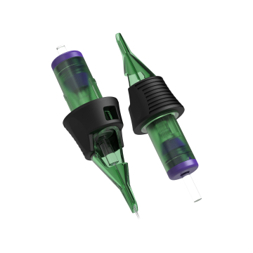 Box of 50 Ghost HEX Needle Cartridges Tight Liners - Long Taper