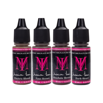 Set complet de 4 pigments Monica Ivani Signature Series de Li Pigments 10 ml - EU REACH