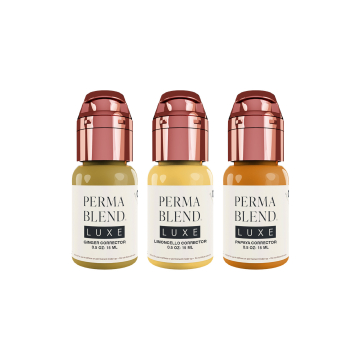 Encre PMU Perma Blend Luxe - Rescue Mini Set - 3x 15 ml