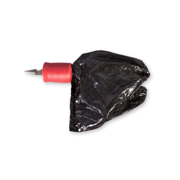 Killer Ink Black Line - Boite de 100 Gaines de Protection pour Machines à Tatouer - Noir