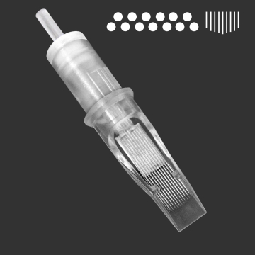 Boite de 20 Cartouches Magic Moon 0,25MM (Long Taper) - Magnum Soft Edge/Arrondi