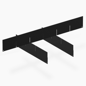 Séparateurs Meta pour tiroirs du haut - Pack de 3