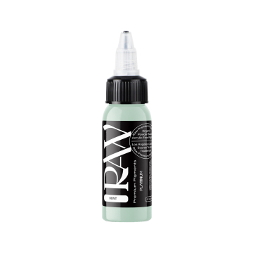 Encre de tatouage Raw Pigments Platinum - Mint - 30 ml