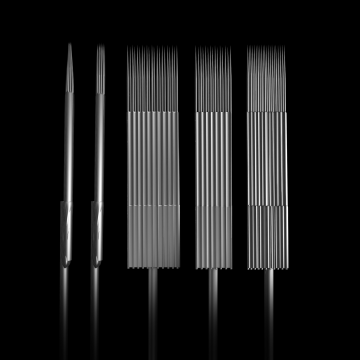 Boite Mixte de 50 Aiguilles pour Tatouage en Acier Inoxydable Stériles Killer Ink Precision (0,35mm)