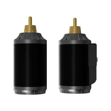 Musotoku Dan Kubin ROVER R-1 Batterie sans fil à autonomie prolongée - Connexion RCA - Gunmetal