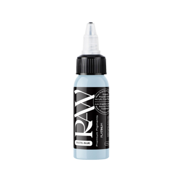 Encre de tatouage Raw Pigments Platinum - Pastel Blue - 30 ml