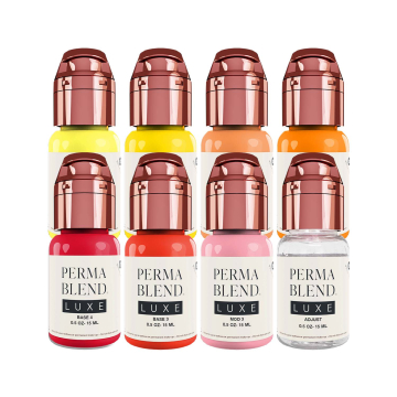 Encre PMU Perma Blend Luxe - Set Carla Ricciardone Embody - 8x 15 ml